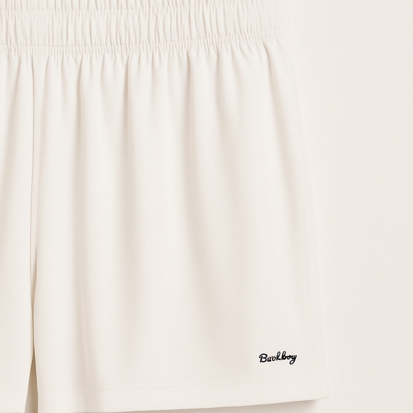 Eastbay White Athletic Shorts L EVAPOR Tech Drawstring Gym Sport NWT - Picture 3 of 17